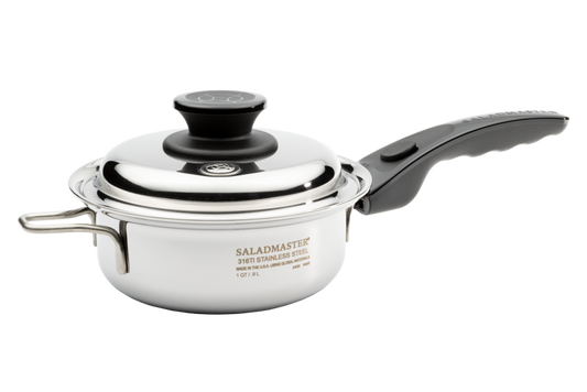 1 夸脱 / 0.9L 不锈钢酱汁锅（含锅盖）